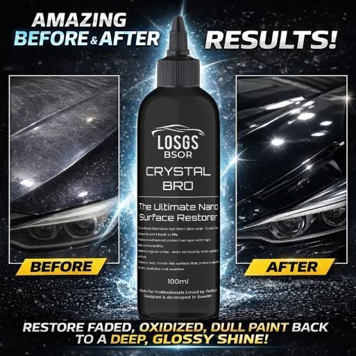 Crystal Bro 100ml ? Ultimate Nano Surface Restorer (Pack of 1)